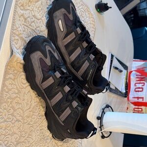 adidas Black and Gray Men's Athletic Shoes